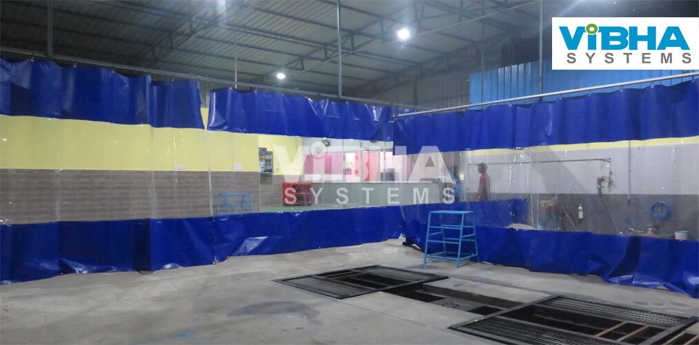 Industrial Wash Bay Curtains