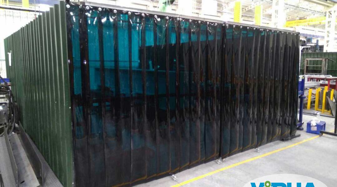 Welding Booth Strip Curtains