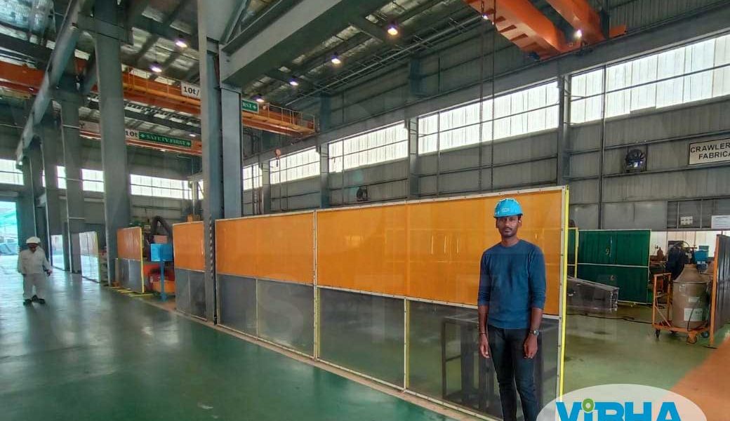 Welding Booth PVC Strip Curtains