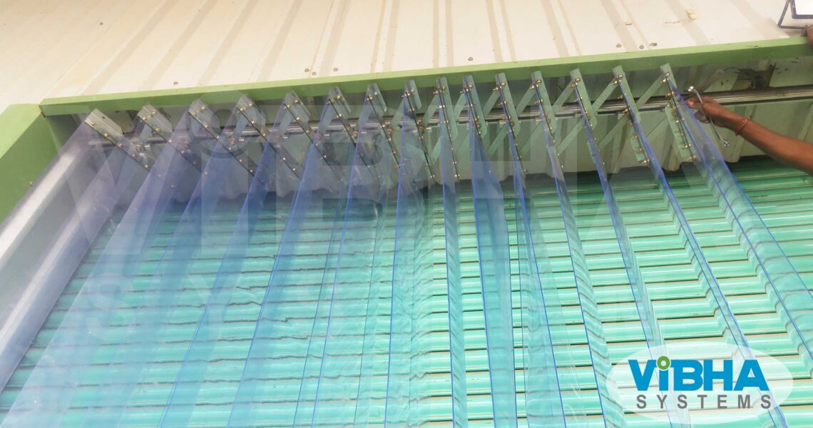 Sliding Type PVC Strip Curtains for Warehouse Docks