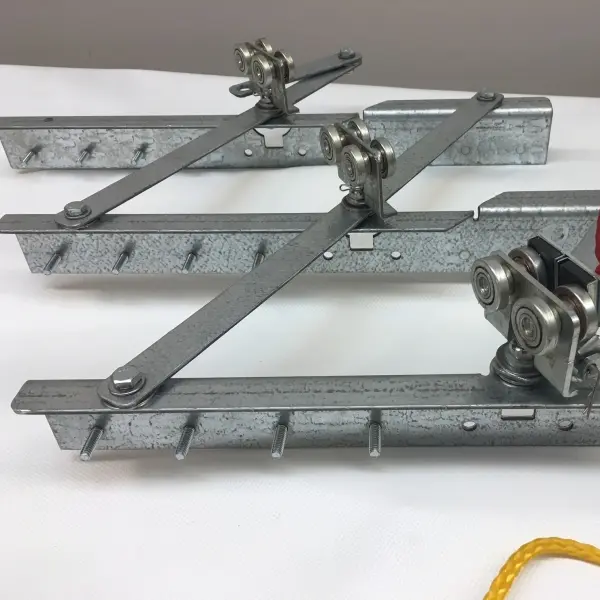 Industrial curtain hardware for installation in Chennai.