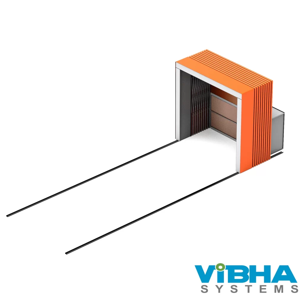 Vibha systems retractable booths