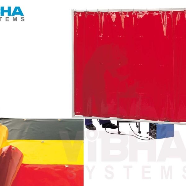 Welding-Curtains-Screen-with-Frame